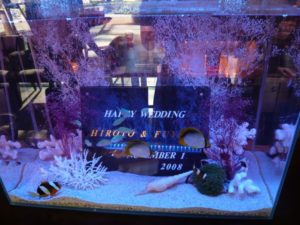 ウェディング 水槽