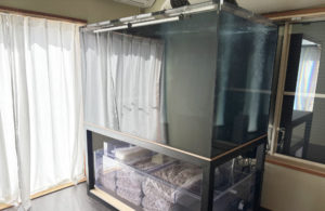 平塚市　個人宅様に150cm大型アロワナ水槽一式を販売しました！